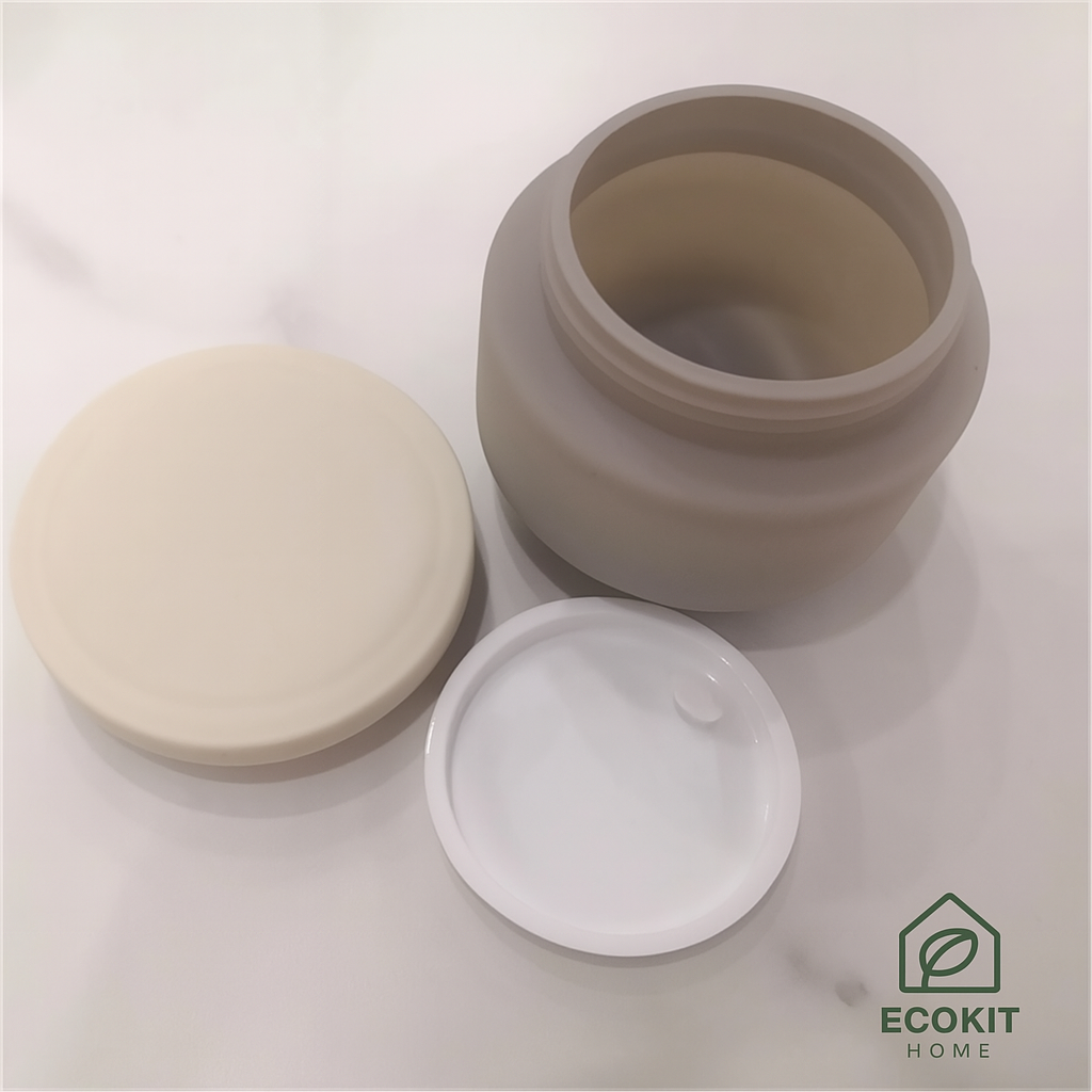 Pot Rechargeable en Silicone – 200 ml | Ecokit Home