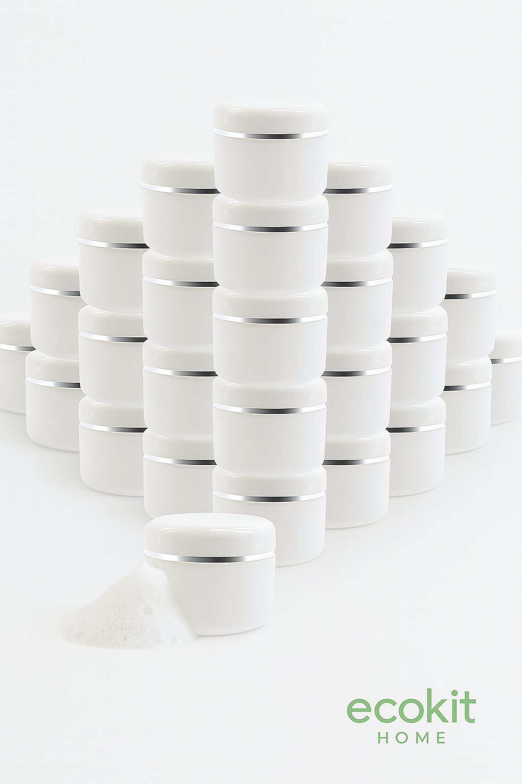 Mini Pot Éco-Recharge – Ecokit Home 20pcs 10g 20g 30g 50g 100g