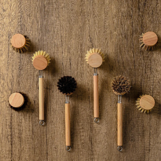 Brosse Vaisselle en Bois Rechargeable – Éco & Design