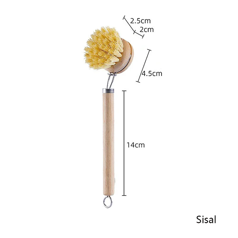Brosse Vaisselle en Bois Rechargeable – Éco & Design